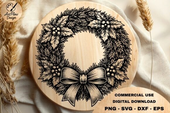 Christmas Wreath Bow SVG for Laser Engraving: A Seller’s Review