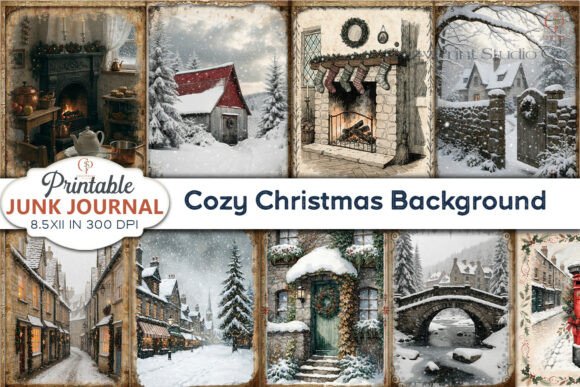 Cozy Christmas Backgrounds for Real Content Publishing Projects