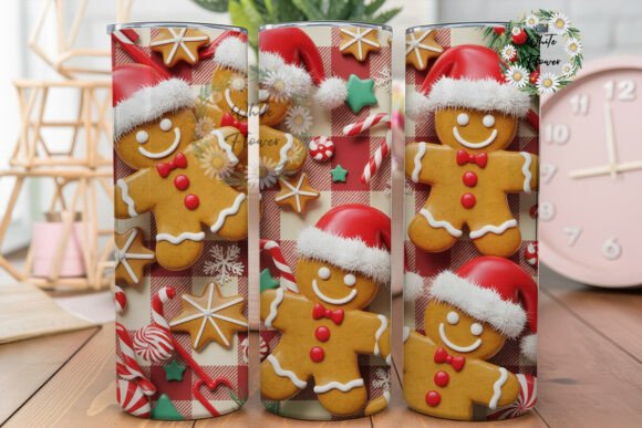 Gingerbread Christmas Plaid Tumbler Wrap Review for Real Projects