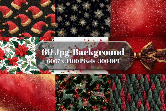 Luxury Christmas Glitter and Festive Backgrounds: A Designer’s Perspective