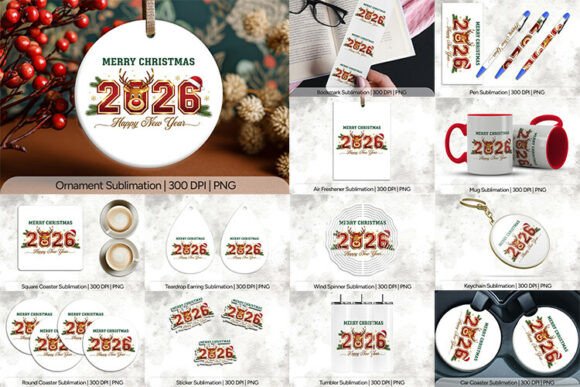 Merry Christmas 2026 PNG Bundle: A Designer’s Perspective